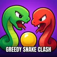 Greedy Snake Clash - Worm Battle game